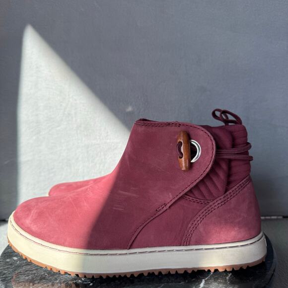 L.L.Bean Mountainside Toggle
Boots Red Nubuck Leather Women’s Size 7 US - Picture 1 of 8